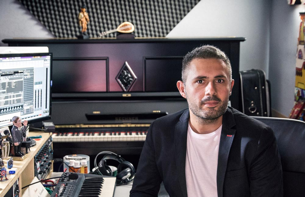 Nando Misuraca in studio